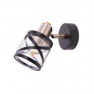 ВИТРИНА! Спот Altalusse INL-6146W-01 1x40 Вт E14 античная бронза/венге