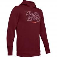 Джемпер Under Armour UA BASELINE FLEECE PO HOOD 1343007-615 р. XL красный