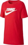 Футболка Nike YTH NKCT SS TEE DFC TENNIS GFX CJ7758-687 р.L красный