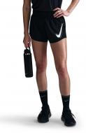 Шорты Nike W NK ONE SWH HB DF MR BR SRT HJ2195-010 р. M черный