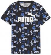 Футболка Puma ESS+ MID 90S AOP TEE B 67923901 р.152 разноцветный