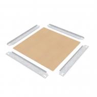 Полка для стеллажа 400x400 мм Меткас Бюджет МДФ цинкованный