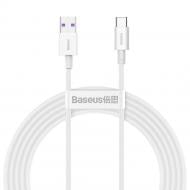 Кабель BASEUS 2 м білий (CATYS-A02)