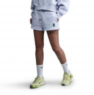 Шорты W NKCT PHNX FLC HR SHORT HRTGE HQ0364-085 р. S голубой