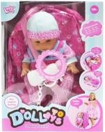 Пупс DollToys у колисці LD9807D