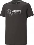 Футболка Puma MAPF1 KIDS LOGO TEE 53849201 р.140 черный