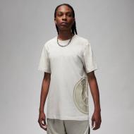 Футболка Nike M J PSG SS LOGO TEE DZ2917-072 р.2XL бежевый