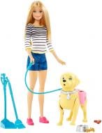 Кукла Barbie Прогулка с щенком DWJ68