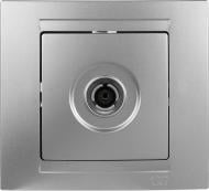 Розетка TV Gunsan Moderna серебряный MD 29 15 123