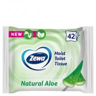 Влажная туалетная бумага Zewa Natural Aloe 42 шт.