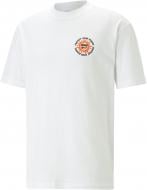 Футболка Puma DOWNTOWN GRAPHIC TEE 53918102 р.M білий Футболка Puma DOWNTOWN GRAPHIC TEE 53918102 р.M білий