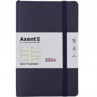 Дневник датированный Partner Soft Skin синий Axent A5 2024 8810-24-02-A