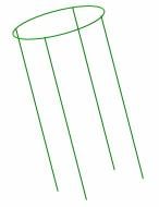 Опора для рослин кругла 550х320 мм (зелена)