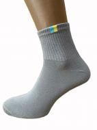 Шкарпетки чоловічі Cool Socks 18373 р.40-42 світло-сірий