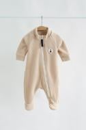 Человечек унисекс Mag Baby флисовый "James" р.74 слоновая кость 112547
