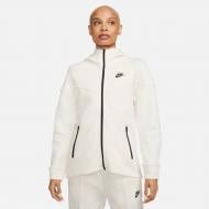 Джемпер Nike W NSW TCH FLC WR FZ HDY FB8338-110 р.M-T бежевый