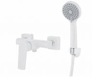 Смеситель для ванны Silver Kami PL белый с/акс. SLNY0892WH