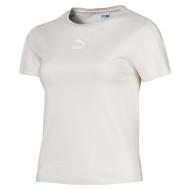 Футболка Puma Classics Tight Top 59537523 р.XS белый Футболка Puma Classics Tight Top 59537523 р.XS белый