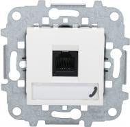 Розетка телефонна ABB Zenit RJ-12 TF-6-пол. білий N2217 BL TF1-Z