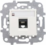 Розетка компьютерная ABB Zenit RJ45 8-пол. белый N2218 BL PC1-Z