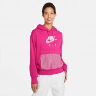 Джемпер Nike W NSW AIR HOODIE CZ8620-615 р. XS розовый