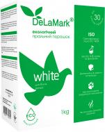 Пральний порошок для машинного та ручного прання DeLaMark ECO White 1 кг