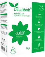 Пральний порошок для машинного та ручного прання DeLaMark Eco Color 1 кг