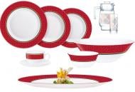 Сервіз столовий Luminarc Essence Alto Rubis 46 предметів (N8527)