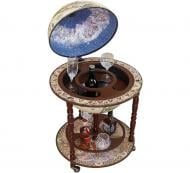 Глобус-бар Карта мира 40 см кремовый (40001NCG40)