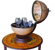 Глобус-бар Зодиак 33 см кремовый (33002N)