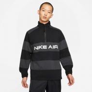 Джемпер Nike M NSW AIR MIDLAYER HZ DA0265-010 р. S черный Джемпер Nike M NSW AIR MIDLAYER HZ DA0265-010 р. S черный