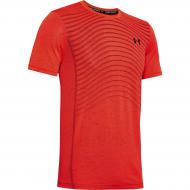 Футболка Under Armour Seamless Wave SS 1351450-628 р.L красный