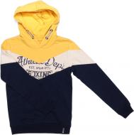 Худи для мальчика NWM р.122 желтый с черным U44281-1