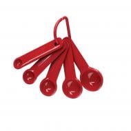 Набір мірних ложок KitchenAid Universal, 5 шт, червоний (KQG057OHERE)