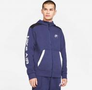 Джемпер Nike M NSW AIR FZ FLC HOODIE DA0235-410 р. 2XL синий
