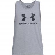 Майка Under Armour SPORTSTYLE LOGO TANK 1329589-036 р.S сірий