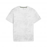 Футболка Puma MAPF1 STATEMENT AOP TEE 62372803 р.L сірий