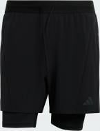 Шорты Adidas D4T 2IN1 SHORTS KF6431 р. 2XL черный