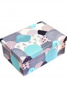 Коробка подарочная прямоугольная дерева 19х13х7,5 см