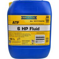 Масло трансмиссионное RAVENOL ATF 6HP Fluid 10 л (1211112010)