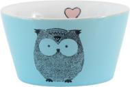 Салатник Owl Funny 480 мл синій (HTK-016) Limited Edition