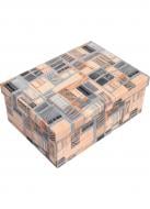 Коробка подарочная Коробка подар.прям. абстрактные фигурки 35х27х15 см
