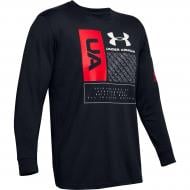 Футболка Under Armour UA MULTI LOGO LS 1351623-001 р.XL черный