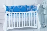 Комплект для детской кроватки Baby Veres Angel wings blue голубо-синий 216.20