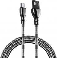 Дата-кабель ColorWay USB 2.0 AM - Type-C 1 м серебро (CW-CBUC015-BK)