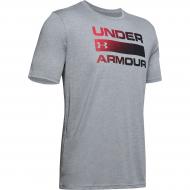 Футболка Under Armour UA TEAM ISSUE WORDMARK SS 1329582-036 р.L серый