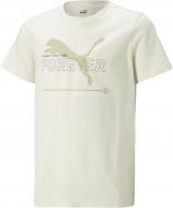 Футболка Puma ESS BETTER GRAPHIC TEE KIDS 67365899 р.164 бежевый