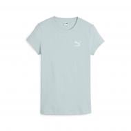 Футболка Puma CLASSICS RIBBED SLIM TEE 62426422 р.XS голубой Футболка Puma CLASSICS RIBBED SLIM TEE 62426422 р.XS голубой