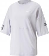 Футболка Puma PUMA POWER NOVA SHINE COLORBLOCK TEE 67444568 р.XS голубой