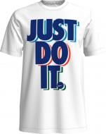 Футболка Nike M NSW SS TEE JDI CK2783-100 р.S белый